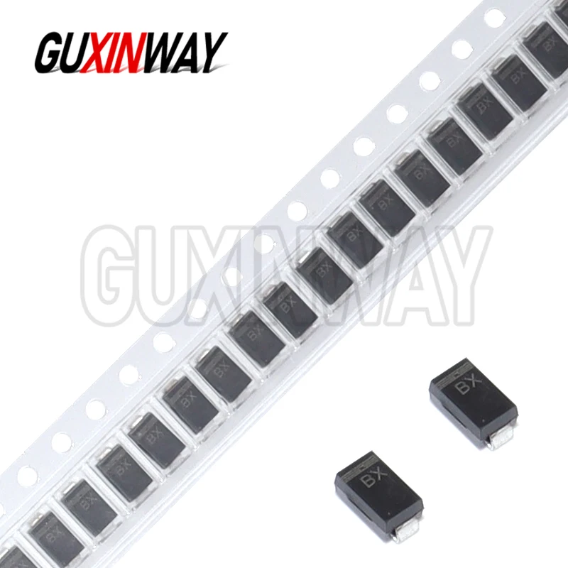 100 قطعة SMAJ18A BT SMAJ20A BV SMAJ22A BX SMAJ24A BZ SMAJ26A CE SMAJ28A CG SMAJ30A CK SMAJ33A سم