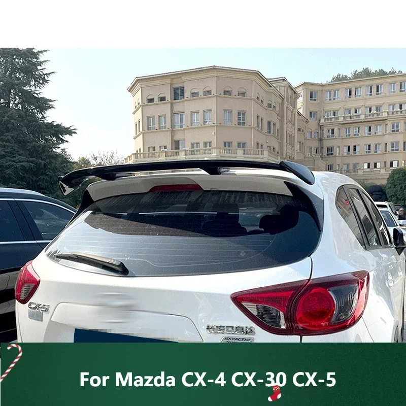 

New! Trunk Spoiler for Mazda CX-4 CX-30 CX-5 Generic Type Car Tail Rear Trunk Wing ABS Material