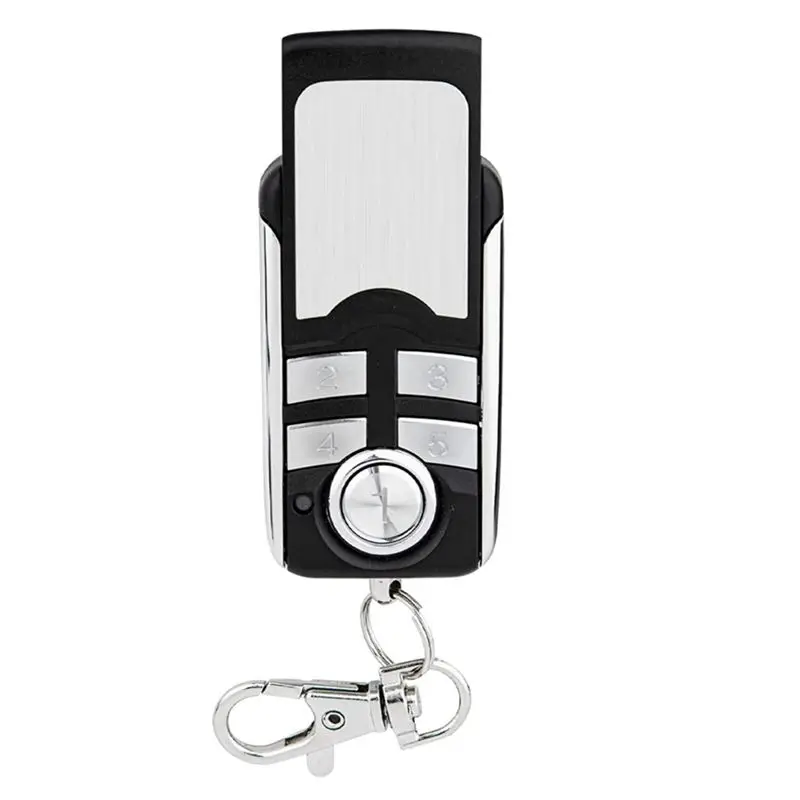 B76B Garage Door Remote Control 868MHz for HORMANN HSE2-868-BS, 4 Button Gate Opener, Black Silver Key Fob