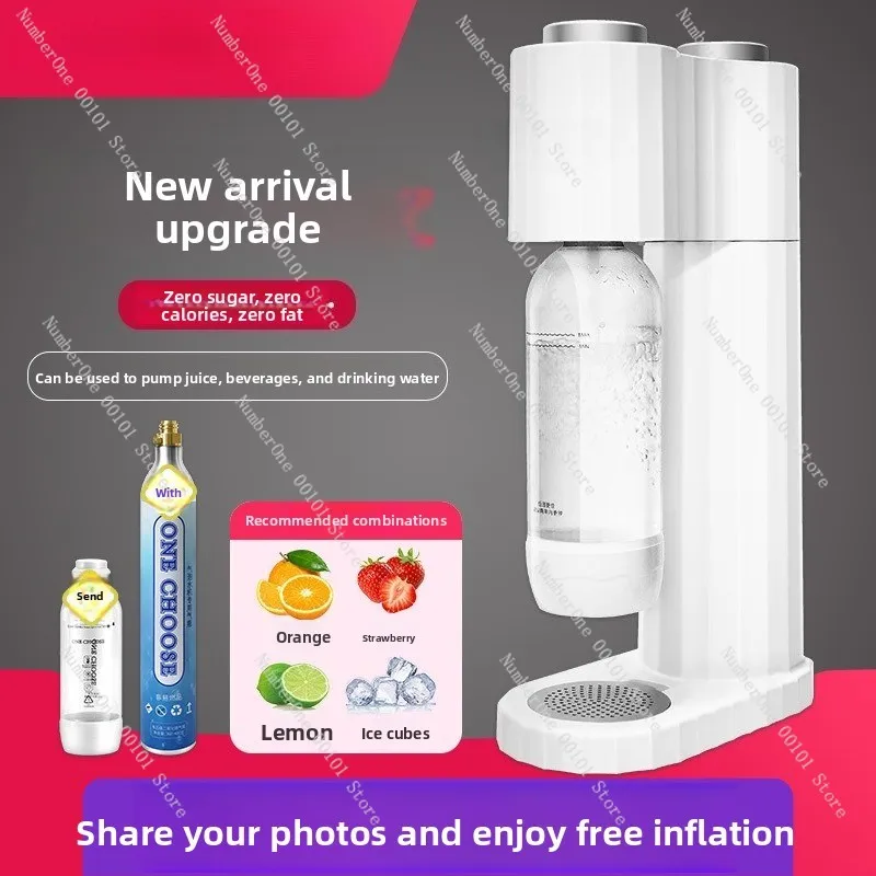 Sparkling Water Maker Machine Household Carbonated Soda CO2 for Coke Commercial Trade