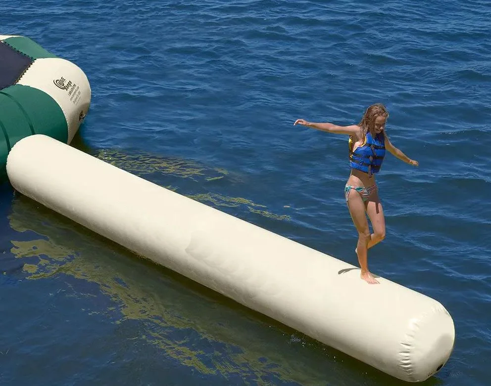 مخصص نفخ العائمة الترامبولين جزيرة نفخ المائية بارك نفخ المياه القفز الترامبولين بارك مع الشريحة #5