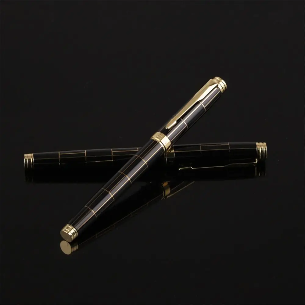 Smooth Writing Fountain Pen Calligraphy Pen Drawing Journal Metal Fountain Pen Signature Convertible Writing Ink Pen Stationery