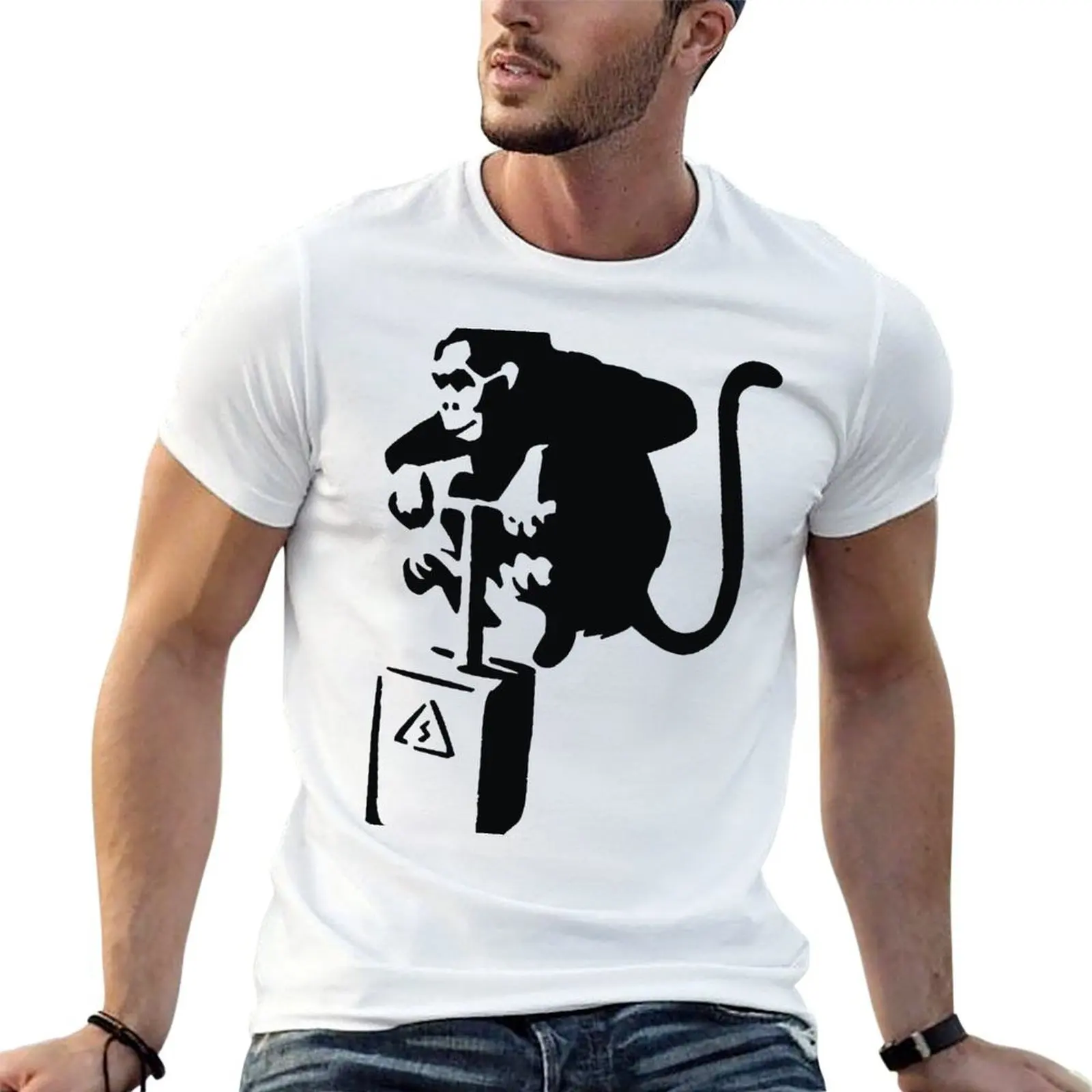 T-shirt Chimp Detonate, T-shirt festif simple