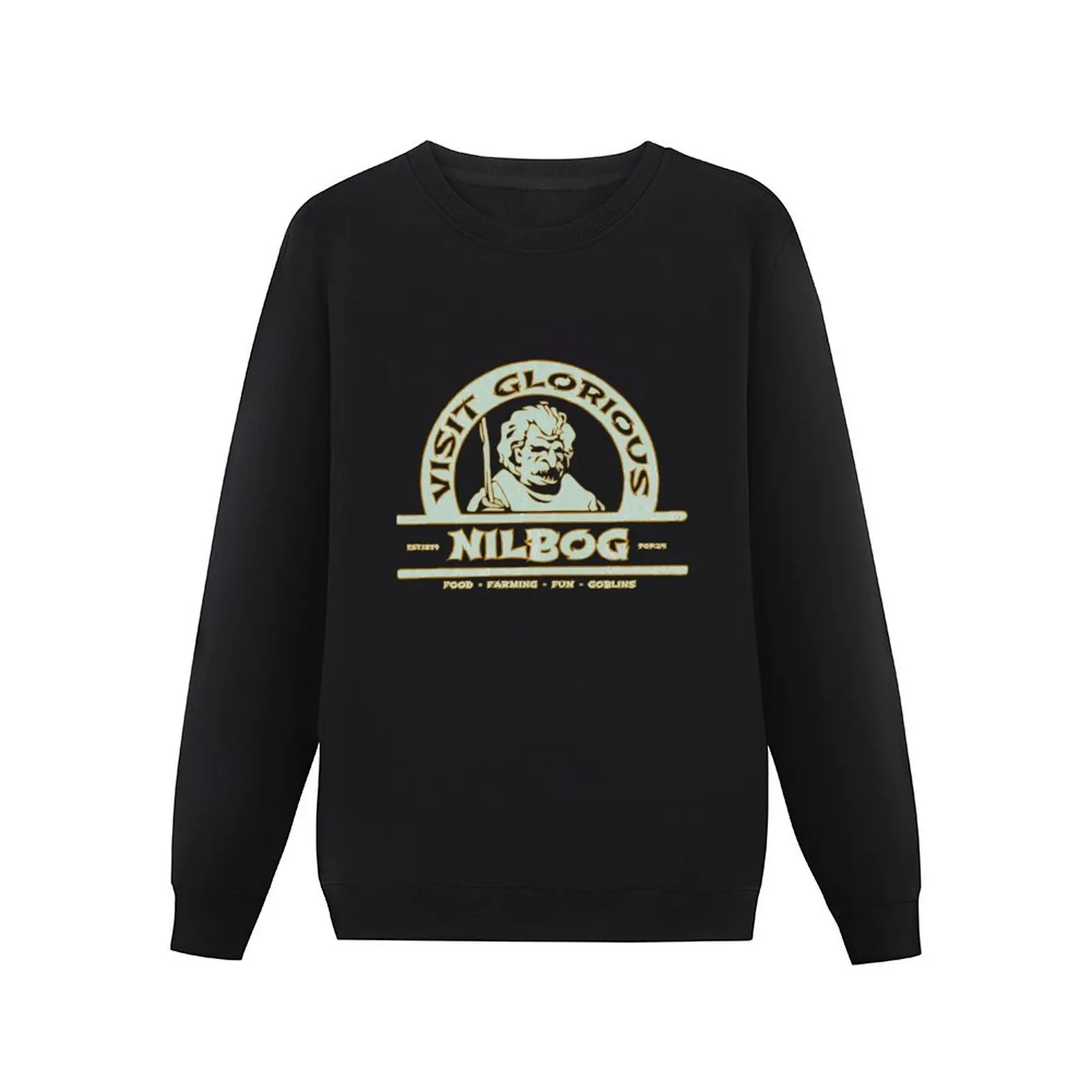 Visit glorious nilbog troll 2 Pullover Hoodie mens designer clothes sweatshirts