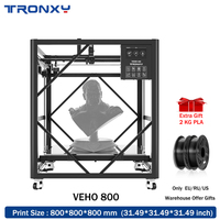 TRONXY VEHO 800 FDM 3D Printer 800*800*800mm Huge Build Size Direct Drive Auto-Leveling Dual-axis Guide DIY KIT