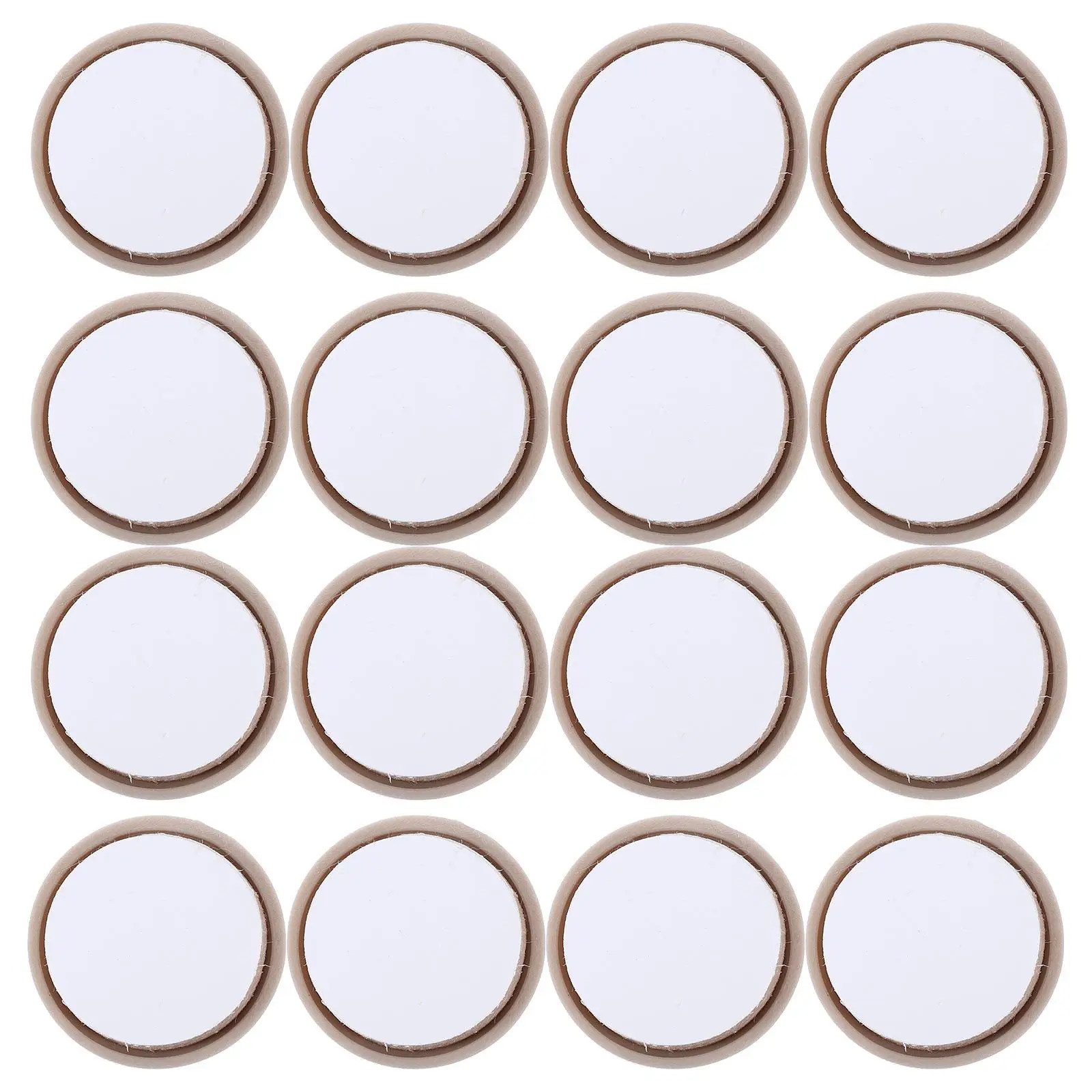 

16 Pcs Furniture Slider Pad Non Slip Bottom Protectors for Hardwood Floors Chair Legs Wheel Self Adhesive Furniture Leg Bottom