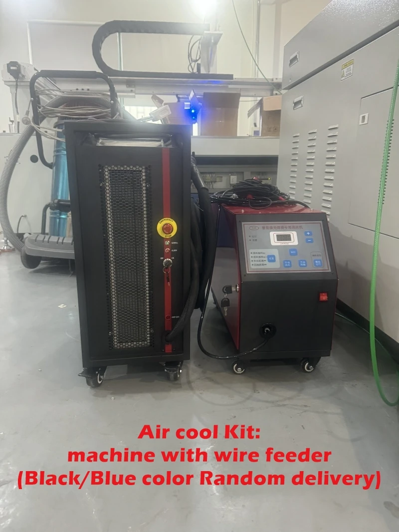 Air Cooled Portable Handheld Fiber  Welding  Matched Single Wire Feeder Max 4mm Weld Penetration Industrial