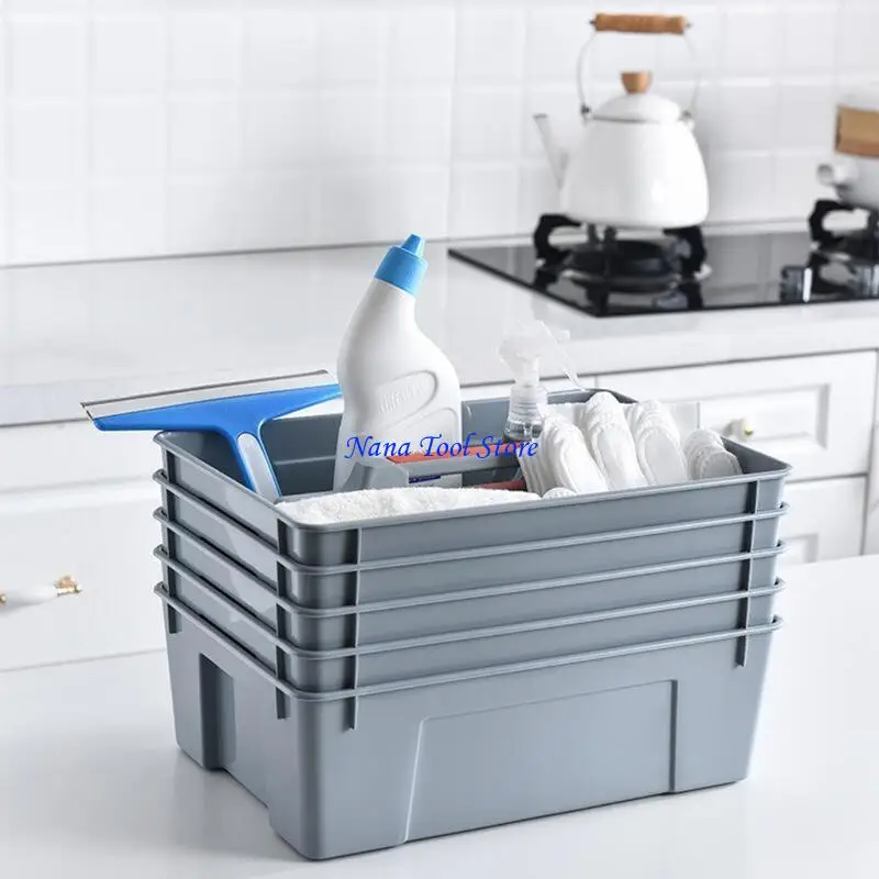 31GJ 2 Dividers Tool Storage Box Portable Plastic Hardware Toolbox with Handle Home