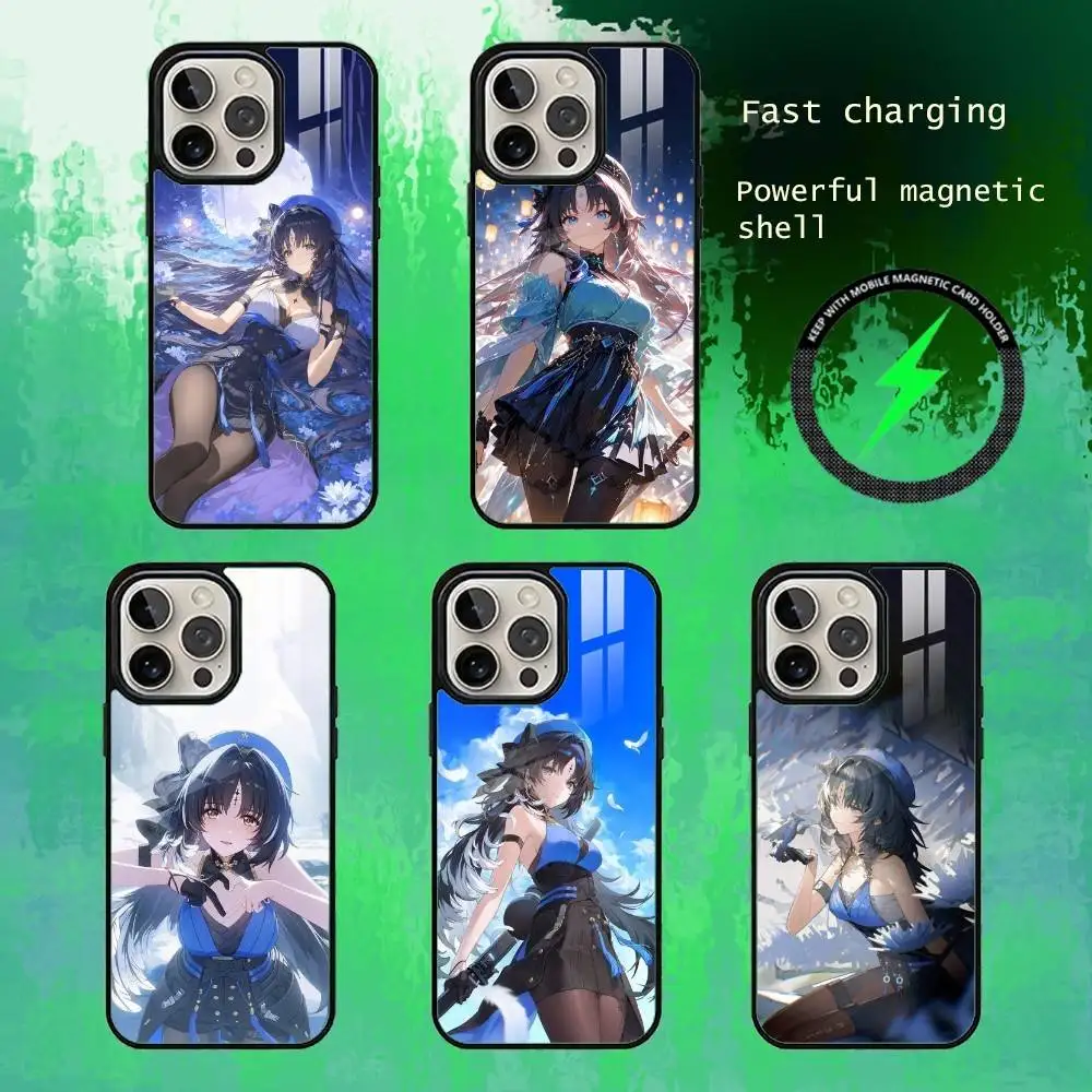 

YangYang Phone Case For iPhone17,16,15,14,13 Plus,Pro Max Magnetic For Magsafe Wireless Charging