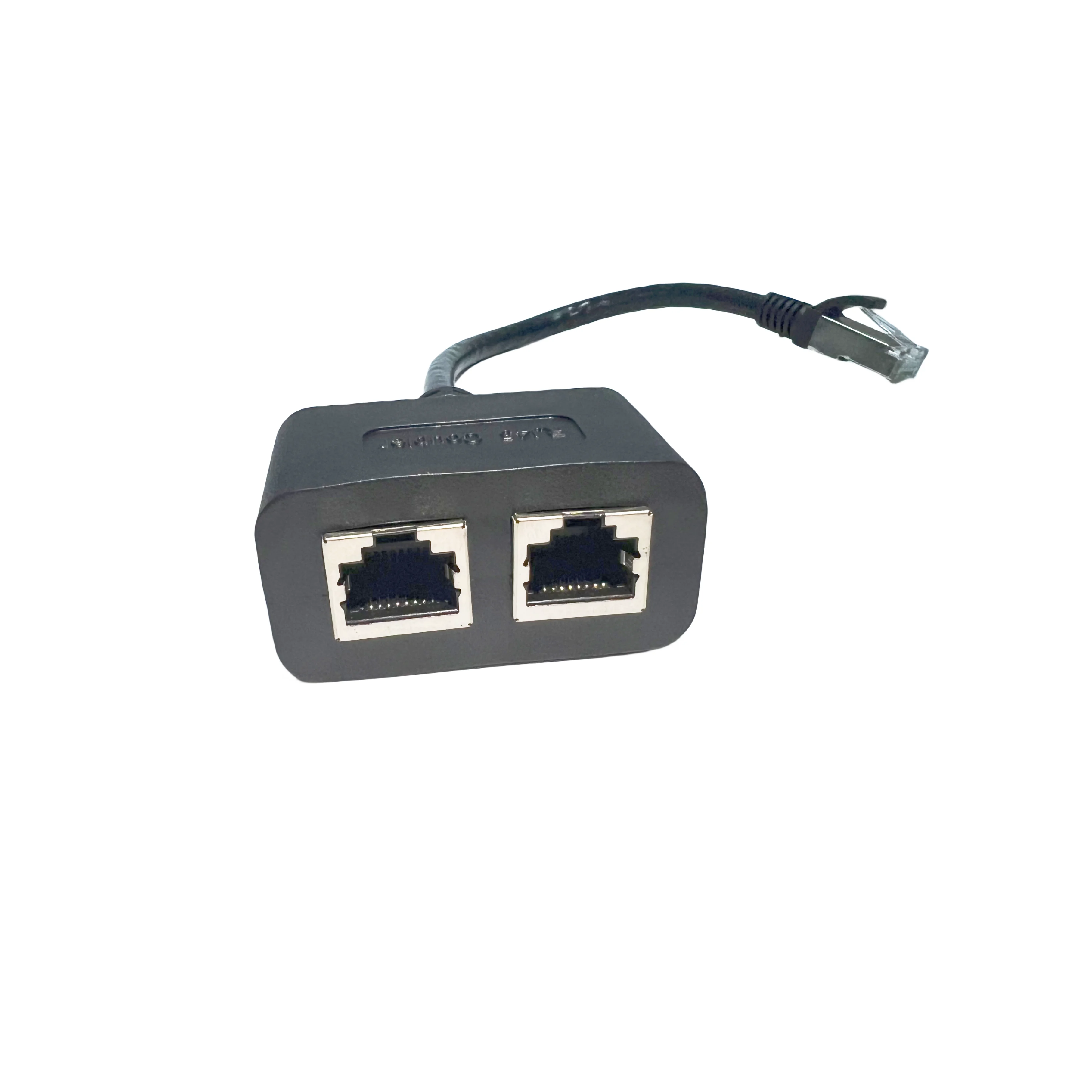 0.25m CAT5 RJ45 Network Cable Two Bus Port Plug in Convenient One Minute Two Wire for Networking