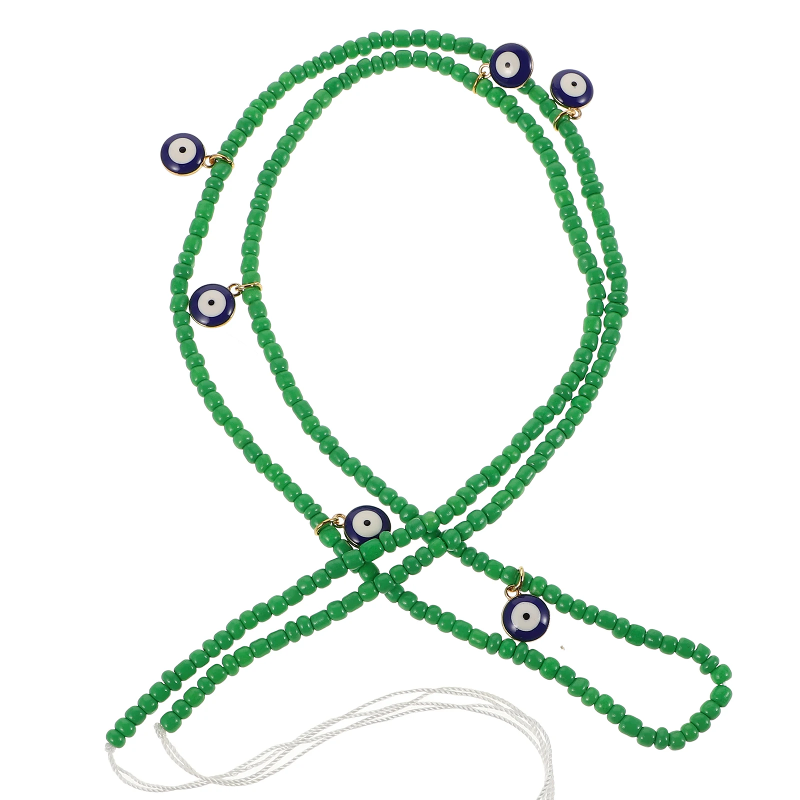 

Waist Chain Jewelry Replacement Beaded Belly Sexy Body for Women Ornament Glass Beads