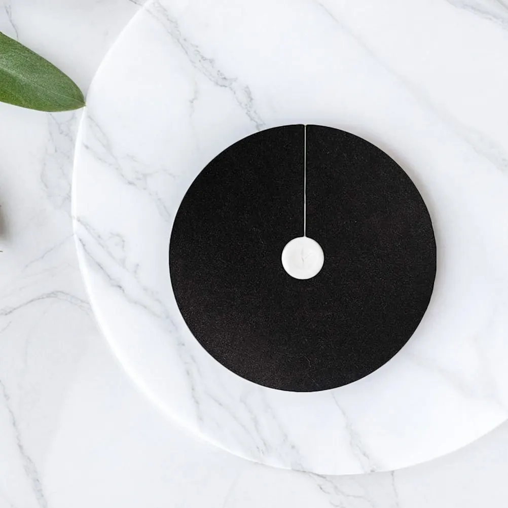 20 قطعة شجرة غير المنسوجة المهاد الوسادة 25 سنتيمتر تنفس الجذر حماية حلقة النسيج الجذر حاجز حديقة المناظر الطبيعية درع