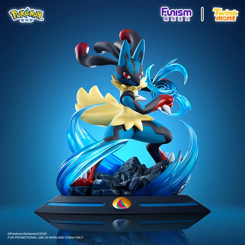 Em estoque genuíno funismo pokemon anime estatueta gengar charizard lucario super evolução ornamentos figuras pvc modelo presentes brinquedos