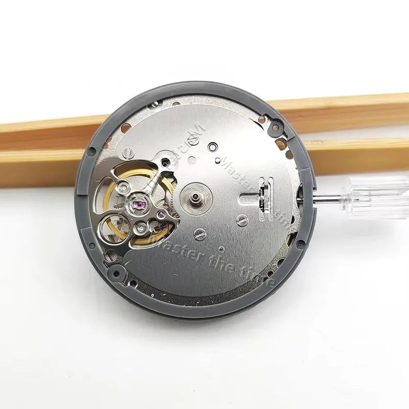 Novo Japão nh38 movimento nh38a padrão nh3 24 jóias importado relógio automático de metal enrolamento de alta precisão
