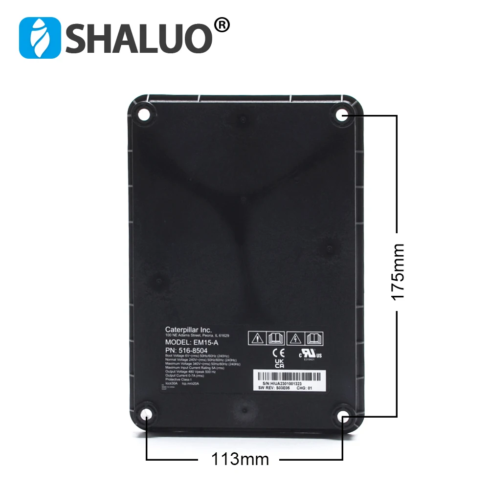 Generator Parts Automatic Voltage Regulator Circuit Diagram Voltage Stabilizer EM15-A Avr for Brushless Generator
