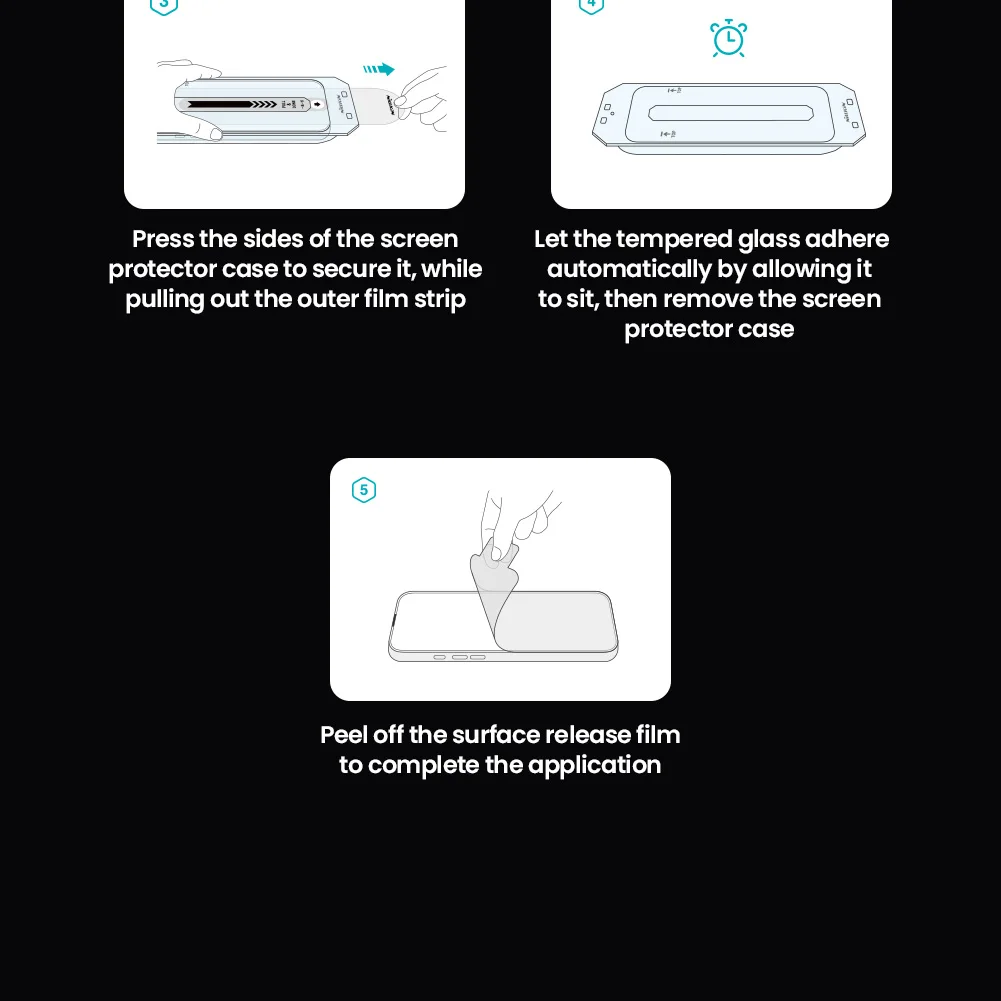 Nillkin Tempered Glass For iPhone 16 Pro Max iPhone 16 Plus CP+PRO 2.5D 0.3 mm Screen Protector Film