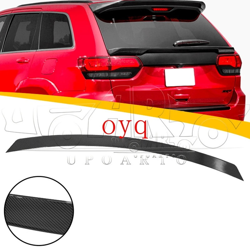 Factory ABS Carbon Fiber Rear Roof Spoiler And Mid Spoiler For JEEP Grand Cherokee 2014 2015 2016 2017 2018 2019 2020