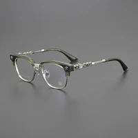 Nuevas y Exquisitas Gafas de Acetato de Lujo para Mujer, Montura Cuadrada, Clásicas y Modernas, para Hombre, Ópticas, de Negocios, Graduadas, para Miopía y Computadora