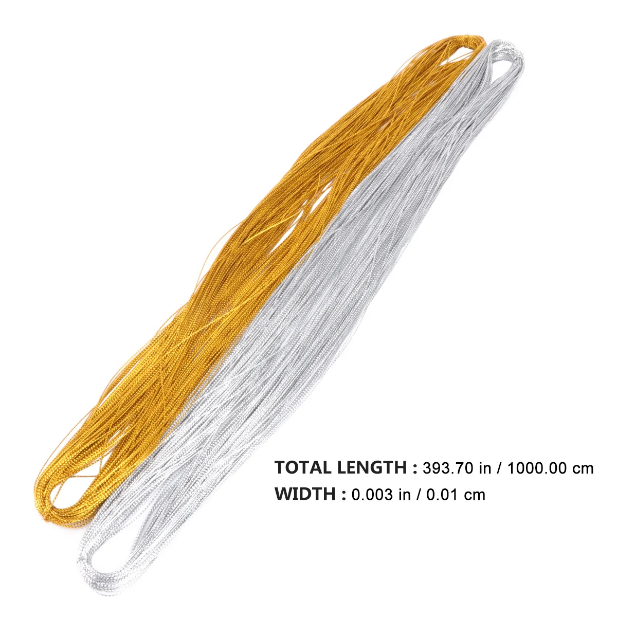 

1Set Colorful Wrapping Threads Golden Silver Thread 100M for Gift Packaging Christmas Decorations Invitation Tags Soft Tough
