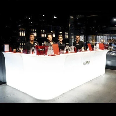 Brilho exterior portátil LED móvel Bar Counter