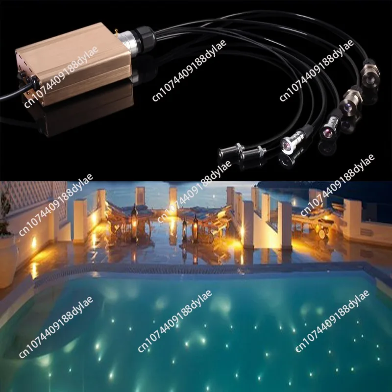 Cable for Swimming Pool Optical Fiber Lamp Underwater Star Optical Fiber Multi Color LED Lights Lamp Fiber