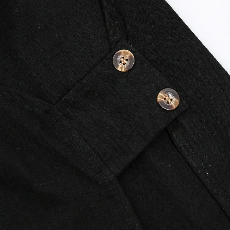2026 New 100% Cotton Women Suits 2 Pieces Sets V Neck Sleeveless Buttons Vest Blazer+High Waist Shorts Lady Office Tracksuit