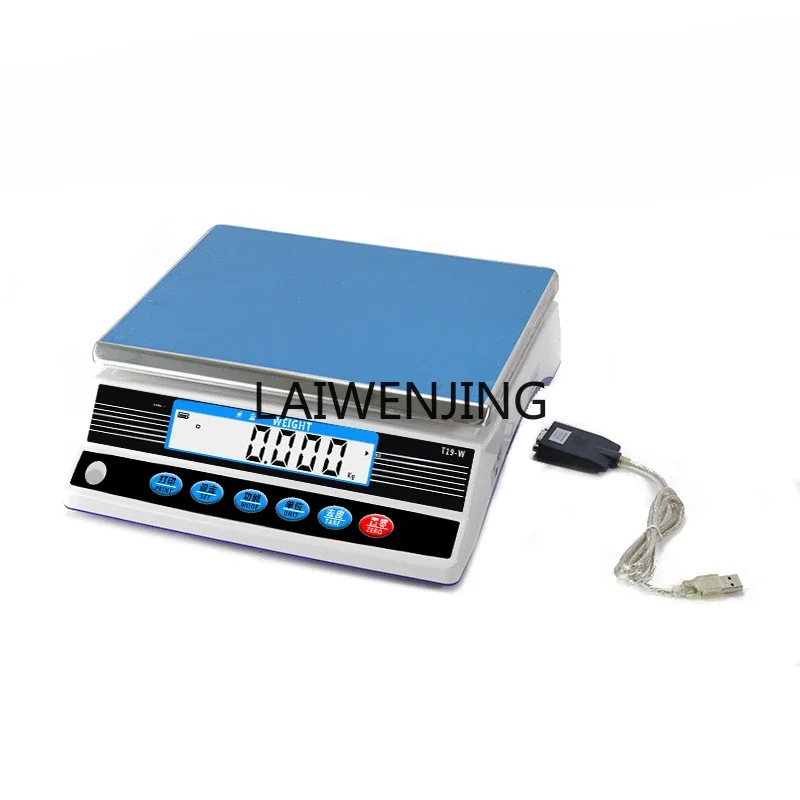 Bilancia elettronica wireless con interfaccia per computer SGF, pesatura di precisione in grammi