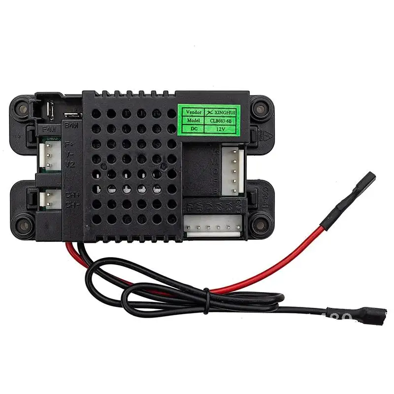 Ricevitore per auto da corsa alimentato per bambini 12V CLB083-6B, senza funzione di controllo remoto per parti di ricambio per veicoli elettrici per bambini