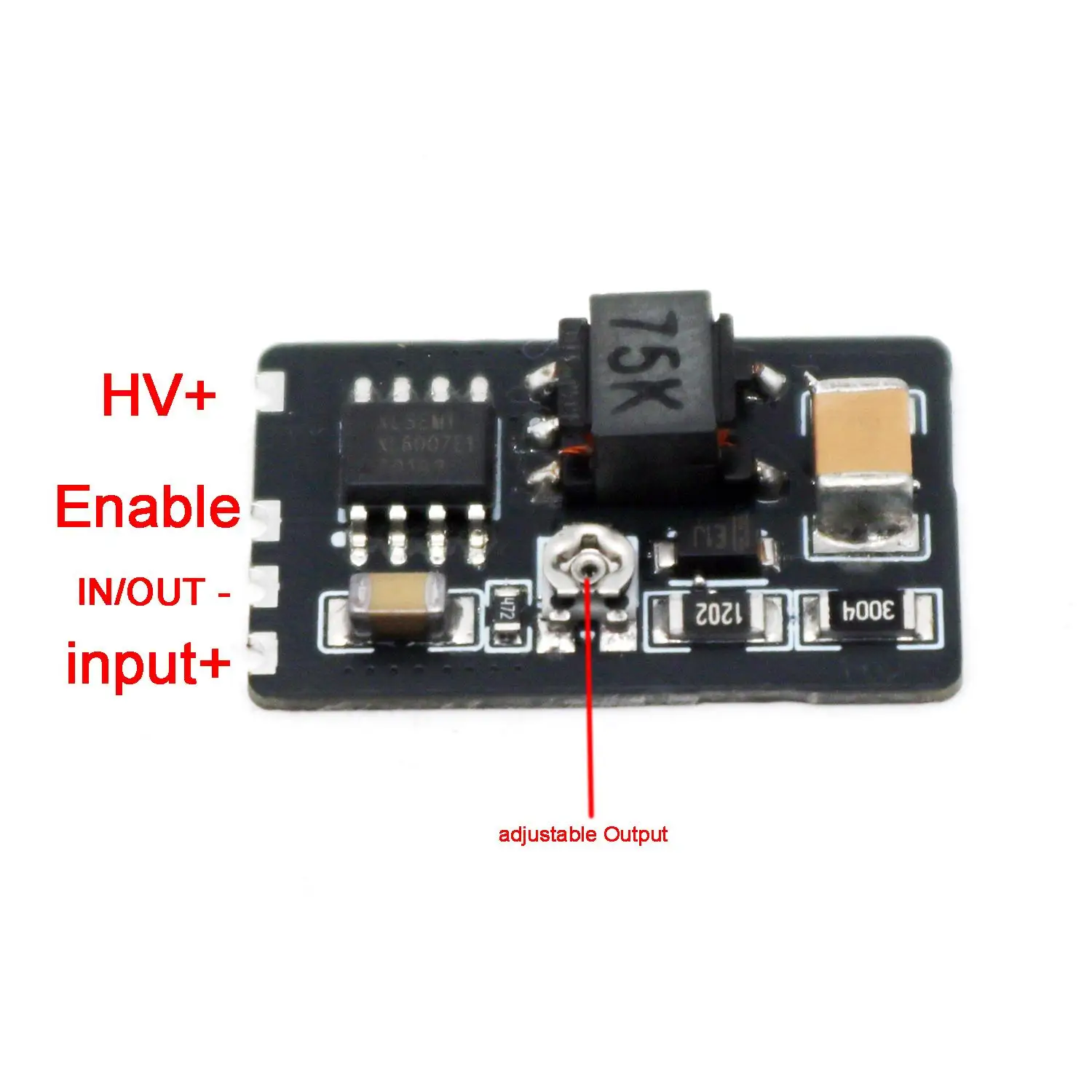 Adjustable Nixie Tube Boost Converter Power Supply DC 3.3-20V TO 150-300V 160V 170V High Voltage Magic Eye 6E2 IN12 IN14 CLOCK