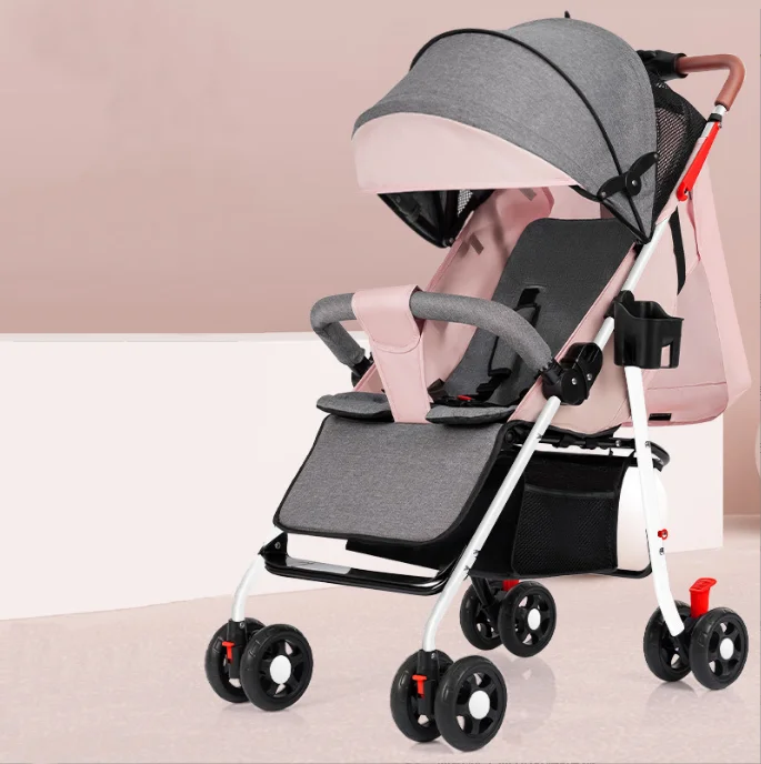 Baby strollers with sunshades