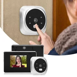 Home Security Night Vision Viewer Video Electronic Doorbell 2.8 Inch LCD Digital Peek Doorbell Cat Eye Outdoor Door Eye Camera