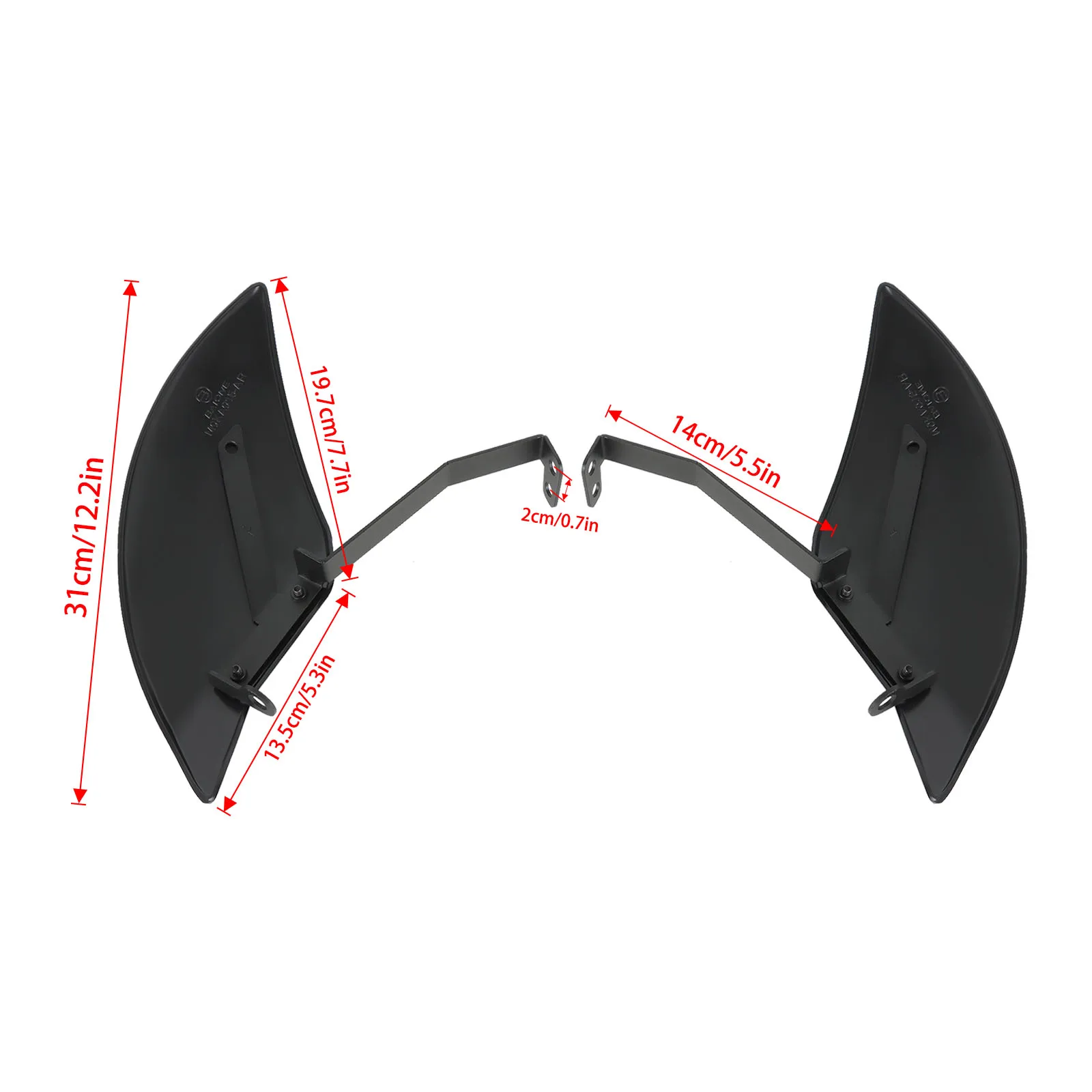 For BMW R1300GS 2025 2026 Wheel Deflector Brake Caliper Air Cooling Ducts Front Disc Cooler R1300 GS Accessories view 6
