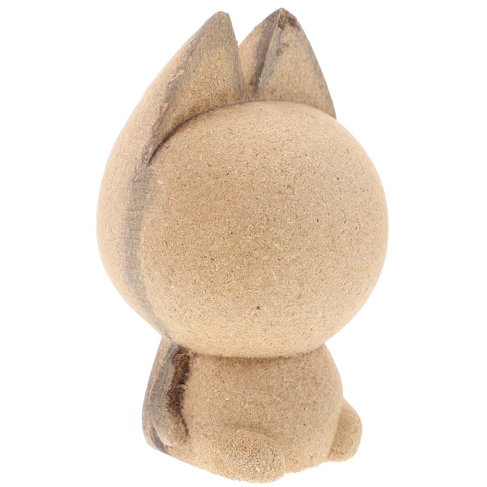 

Wooden Animal Ornaments Solid Wood Crafts Creative Ornament Home Decor Statue Bamboo Child Paint DIY Eco Friendly Desktop