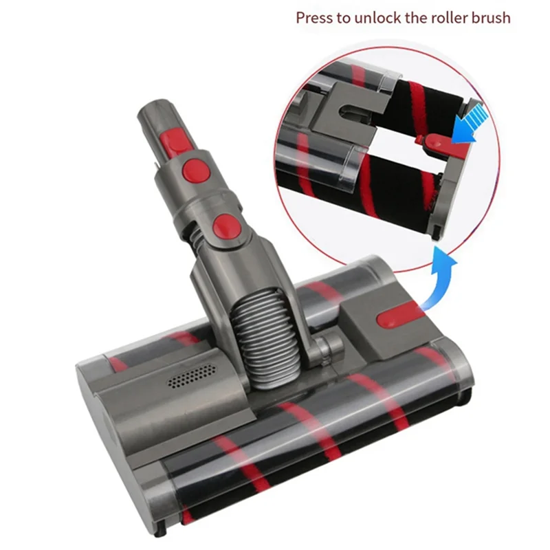 

N93R For Dyson Omni-Glide Sv19/21 Vacuum Head Replacement Motor Head Soft Roller Cleaner Head Roller Cleaner Head