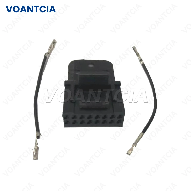 Conector de accesorio de base trasera de Terminal de 16 pines para Motorola GM950E GM950I SM120 M1225 M1225LS M10 M100 M120 M130 M200 M208