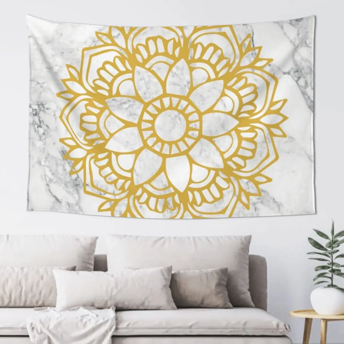 

Marble and Gold Mandala Tapestry Decorative Wall Murals House Decorations Bedrooms Decor Tapestry