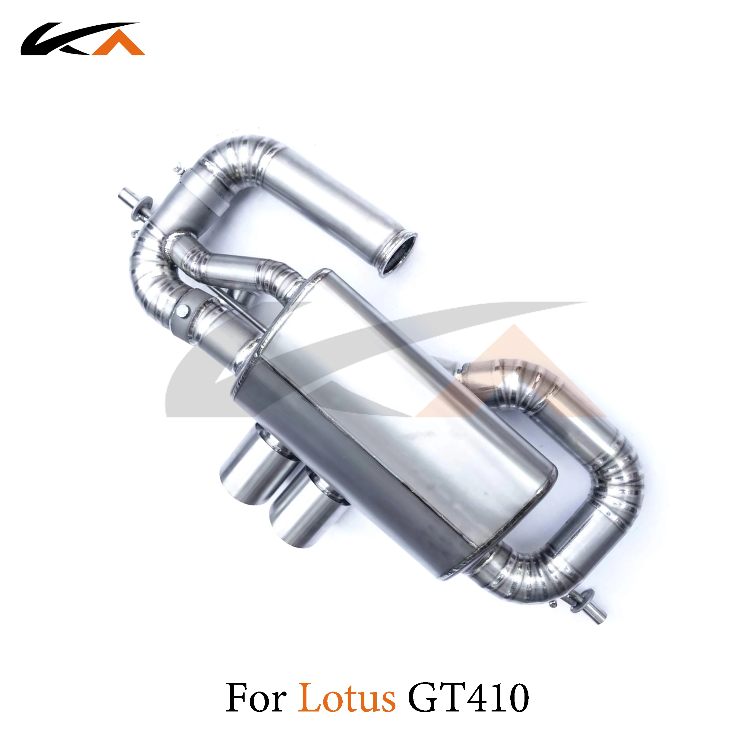 KA Tuning exhaust system titanium alloy catback for Lotus GT410 rear section performance parts muffler valve