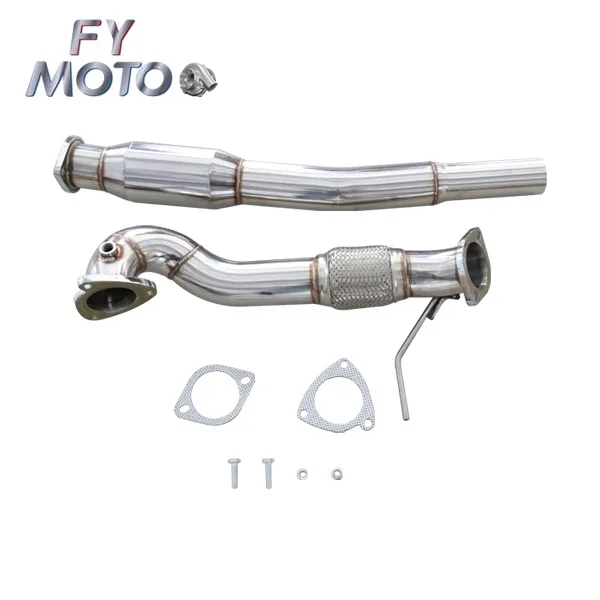 

China Factory for Audi S3 Turbo with 200 Cat Top Grade Exhaust Downpipe