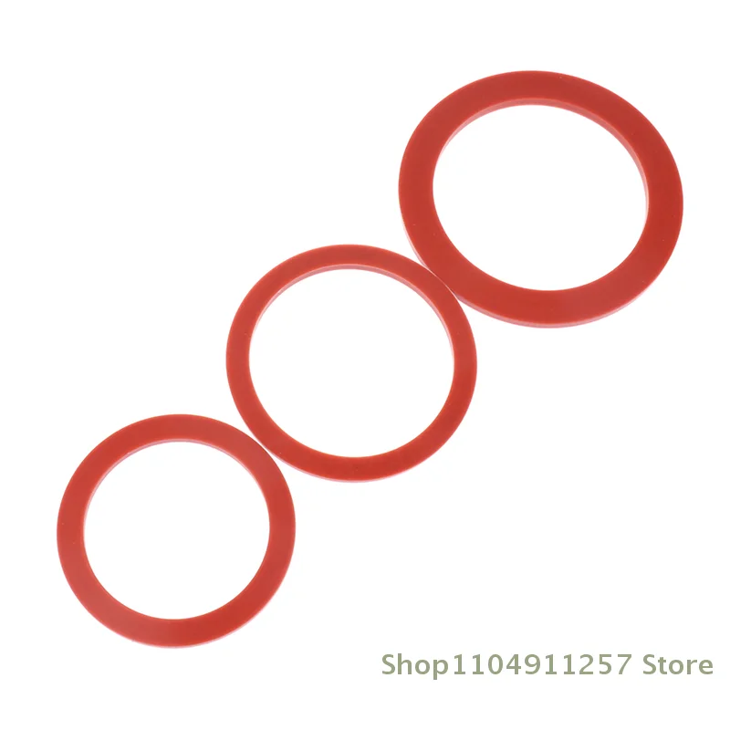 High-Temperature Silicone Gaskets, Compatible with 3/3.5/4/6 Inch Casting Machines, Ideal for Jewelry DIYs