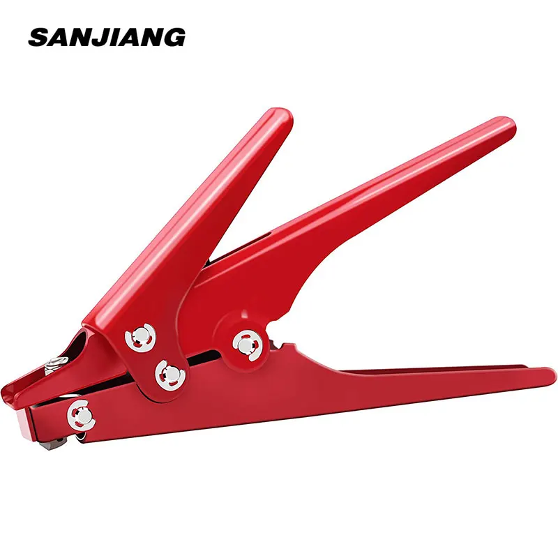 

Zip Tie Tool Cable Tie Gun and Tensioning and Cutting Tool for Plastic Nylon Cable Tie or Fasteners 0.37 Inches Max Tie Width