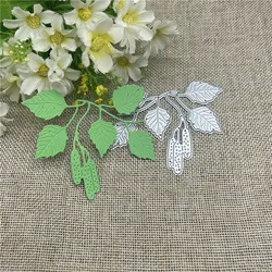 Leaf Border frame Metal Cutting Dies Stencils For DIY Scrapbooking Decorative Embossing Handcraft Template
