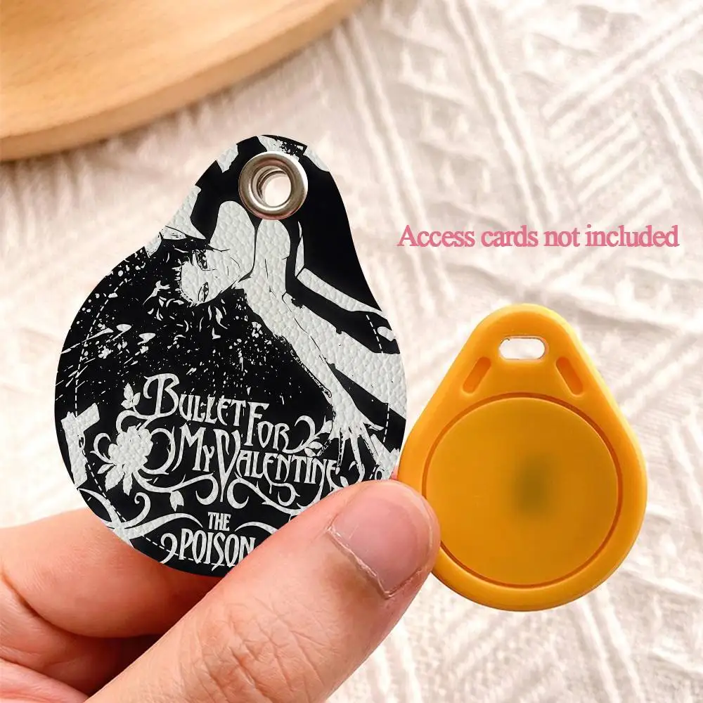 Singer Bullet For My Valentine Animation New Cute Ashionable Simple Portable Sensor Access Card Protective Cover For Men