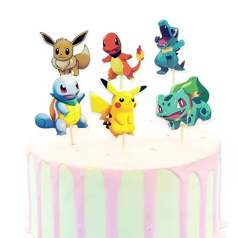 Pokemon-Geschenke für Geburtstagsfeiern, Aufkleber, Geschenktüten, kleine Geschenke für Jungen und Mädchen