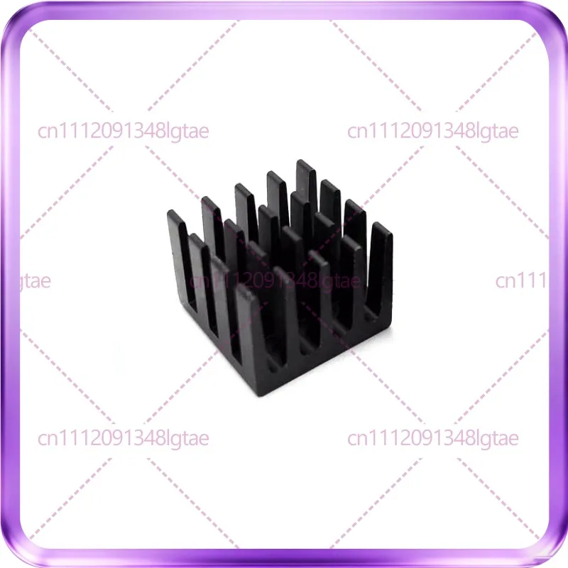 50pcs Aluminum profile, heat sink 20 * 14 * 11 electronic heat sink, triode, chip, aluminum thermal conduction pcb heat sink