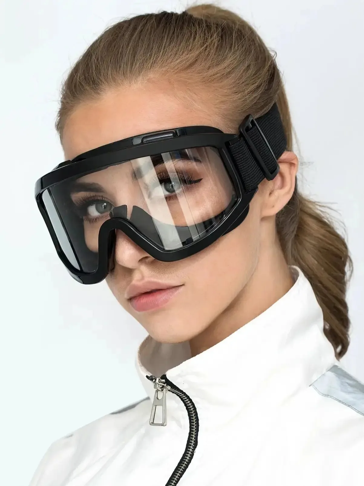 Fog-proof Safety Goggles Anti Splash Dust-Proof Work Lab Eyewear Eye Protection Research Safe Riding Goggle Glasses Clear Lens