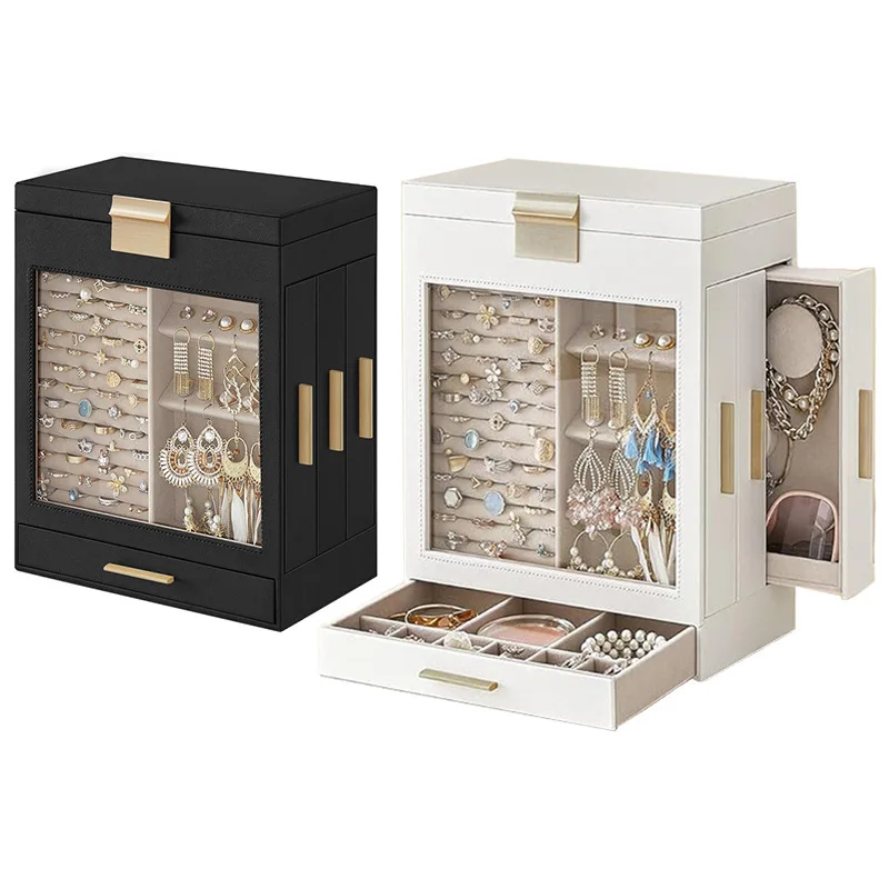 custom.Custom Gangtong Hot-Selling Jewelry Box Drawer Large Capacity Jewelry Storage Irregular Jewelry Display Cabinet Acrylic