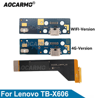 Aocarmo LCD Flex Cable For Lenovo Tab M10 Plus TB-X606F TB-X606X TB-X606 Charging Port Charger Dock Replacement