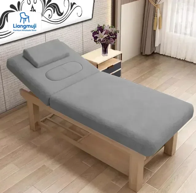 

Wooden Professional Bed Stretchers Stretcher Aesthetics Beauty Salon Aesthetic Massage Tables Camilla Para Masaje Cabin Couch