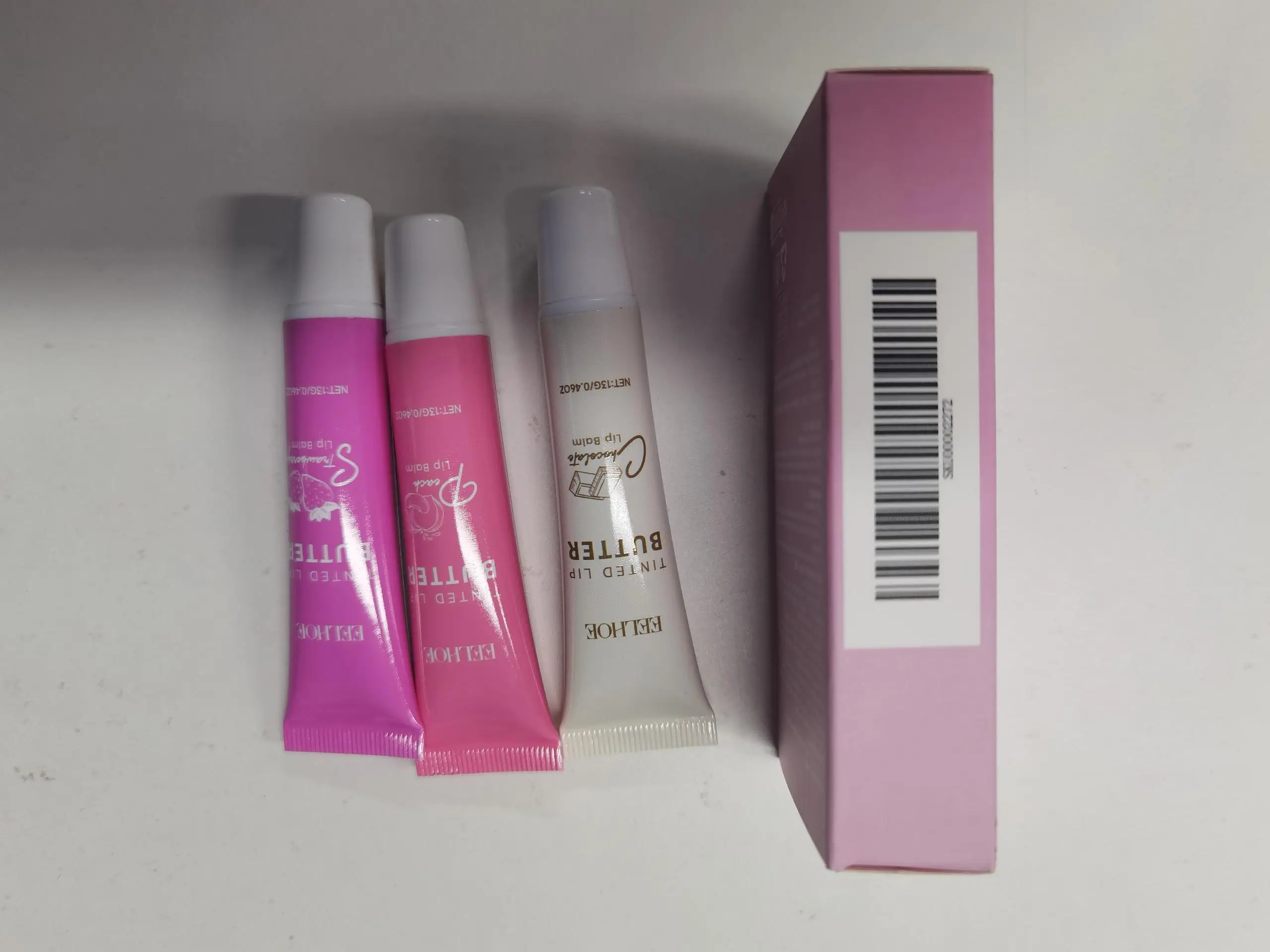 مجموعة بلسم ترطيب EELHOE، مرطب بلسم الشفاه الملون، العناية بالشفاه الكل في واحد، ترطيب الشفاه وتلوينها، ملمع شفاه نباتي، شفة يومية #4