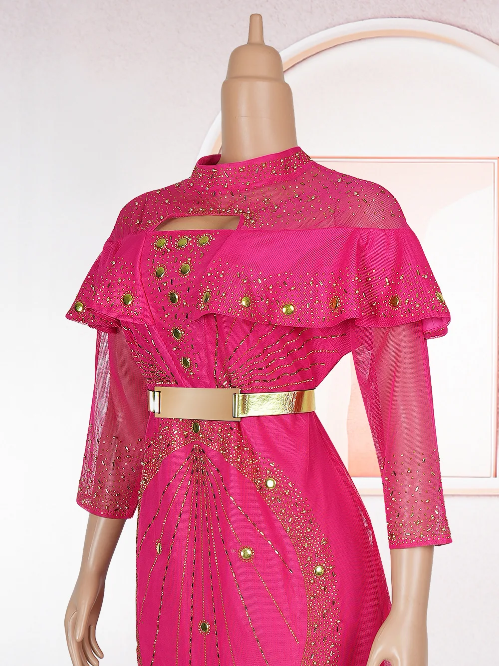 Vestidos de diamante de luxo para mulheres elegante festa de casamento vestido de noite africano dashiki outfits 2025 vestido de aniversário roupas femininas